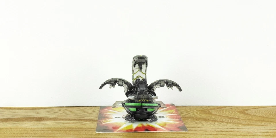 VHTF BAKUGAN "BakuDouble-Strike" Translucent Darkus SNAPZOID 770G SM/SEGA Rare - Image 3 of 4