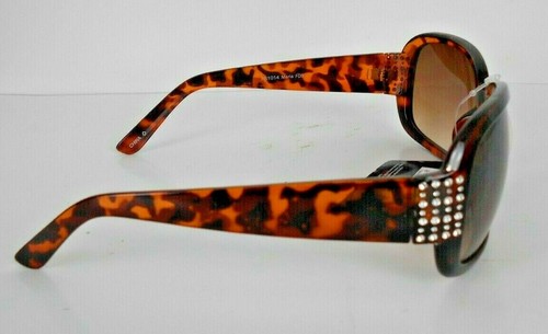 WOMEN'S SUNGLASSES FASHION "AMBER" 100% UVA/UVB PROTECTION - Picture 3 of 3