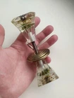 Vintage USSR Prison Art Door Handles Plexiglass Black Spider Handmade Soviet 70s