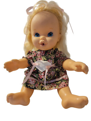 Vintage Sip N Slurp Baby Doll Hasbro