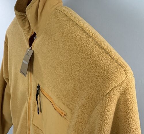Giacca pile Patagonia Synchilla full zip donna media essiccata giallo mango nuova con etichetta - Foto 3 di 12