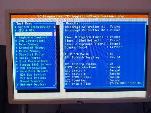 Shuttle HOT-419 Socket 3 Motherboard + Intel 486DX2-66 + 2x16Mb FPM RAM - Picture 11 of 13