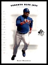 2001 Upper Deck SP Authentic Raul Mondesi . Toronto Blue Jays #10