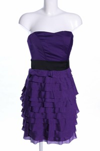 robe bustier violette