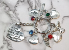 "If love could have saved you..." Memorial Keyring - Sympathy Funeral Gift
