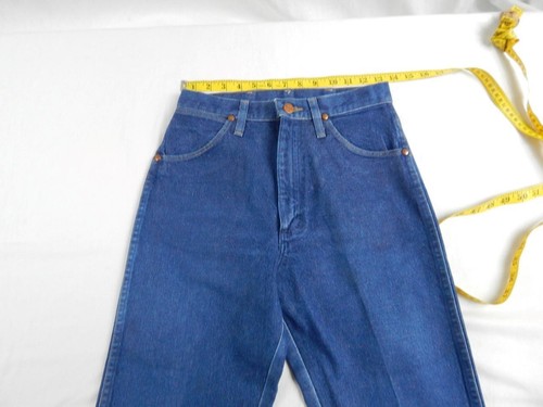 Wrangler Cowboy Cut Jeans 14MWZG Straight Blue 26 Leg 34 W26 L34 Zip Fly (Q1533 - Picture 3 of 9