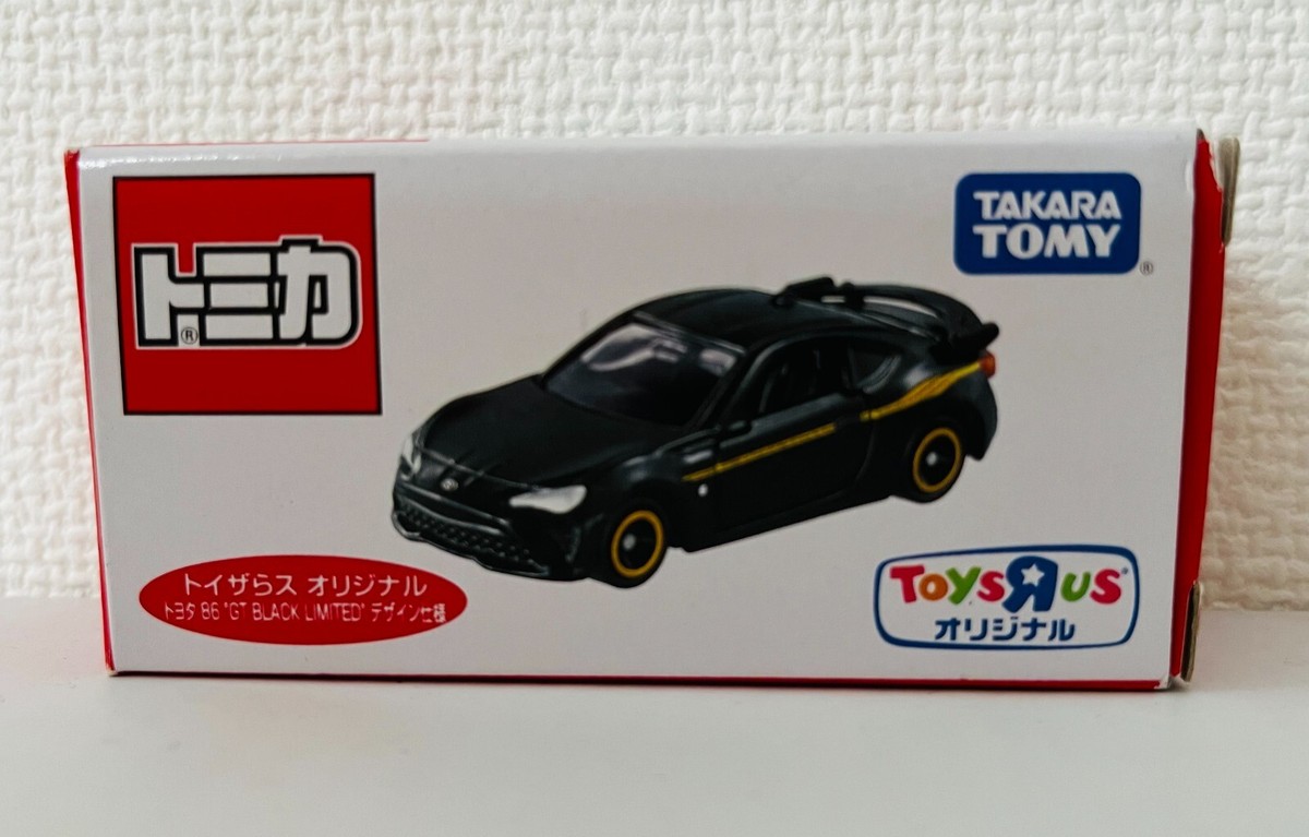 Tomica Toy S Rus Original TOYOTA 86 GT Black Limited Takara