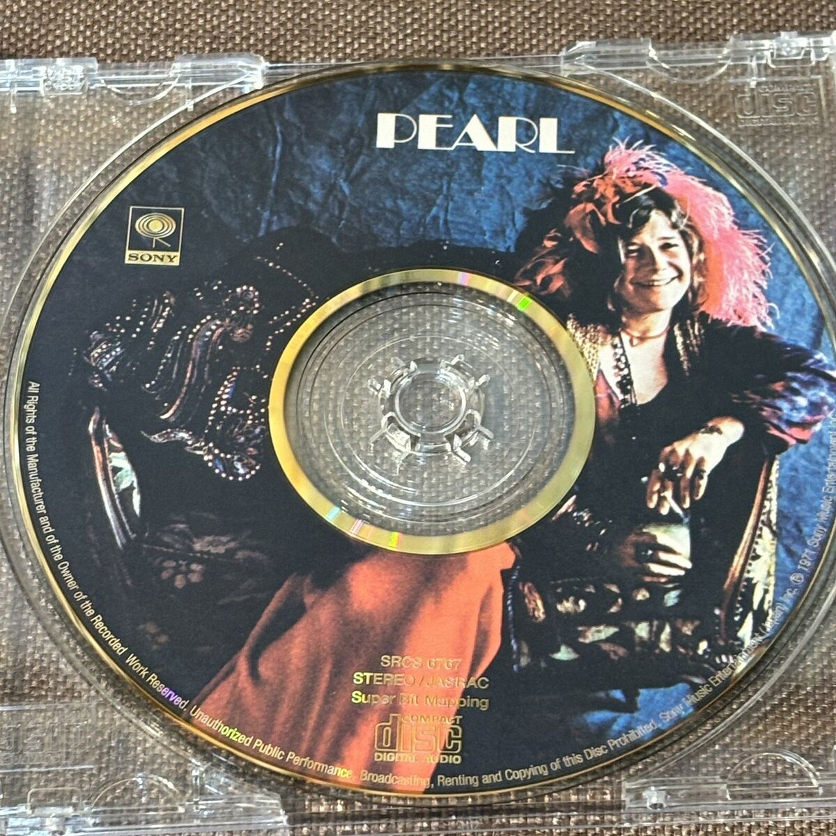 JANIS JOPLIN Pearl JAPAN 24k GOLD CD SRCS6767 w/ 16-page PS JANIS JOPLIN Pearl JAPAN 24k GOLD CD SRCS6767 w/ 16-page PS