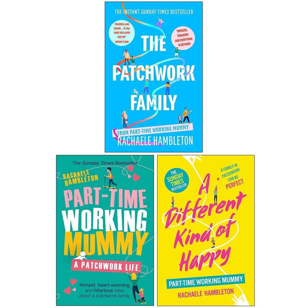 Rachaele Hambleton Collection 3 Books Set Patchwork Family, Part-Time Working