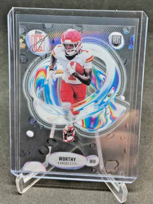 RC Yoshiii レアカード 2024 Topps Signature Class XAVIER WORTHY RC Fluiditiy #F-8 Chiefs