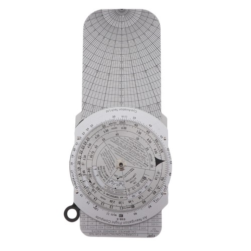 YUANGANG Règle Circulaire Pour Traceur D'aviation, Calculateur De Navigation Circulaire En