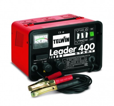 Telwin Leader 400 Ladegerät 12/24V 45-300 Batterieladegerät Auto Booster Starter