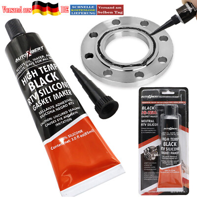 105g  RTV Silikon Instant Dichtung Gasket Maker schwarz HI Temp  Motor Sealant