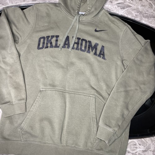 NIKE OKLAHOMA SOONERS HERREN GRÜN CLUB FLEECE LANGARM HOODIE MEDIUM - Bild 10 von 14