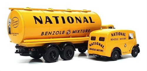 Corgi 1/50 Scale 31002 Foden FG Cylindrical Tanker & Morris J Van - Ntl Benzole - Picture 2 of 5