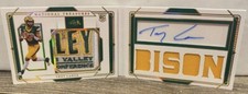 2021 Panini National Treasures Collegiate Trey Lance #175 card