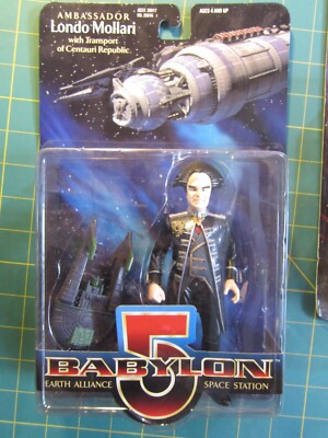 Babylon 5 Ambassador LONDO MOLLARI Centauri Republic  Transport 6''  Figure NEW