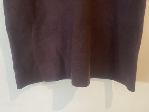 UNIQLO Jumper Dress Long Sleeve Knit Midi Dress. Size L. Burgundy Knit. - Picture 5 of 9