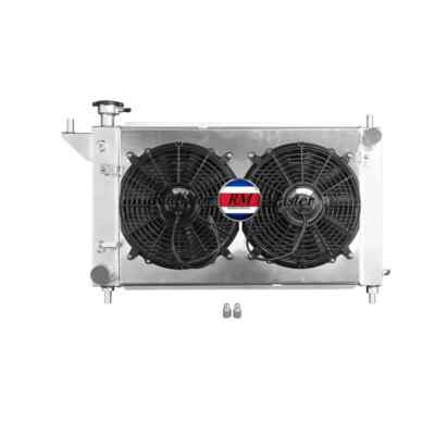 Aluminum Radiator+Shroud For 1994-1996 Ford Mustang GT GTS SVT Cobra V6 V8 1995