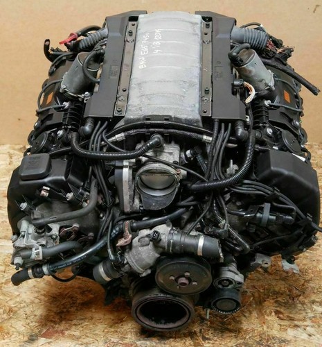 Motor BMW 4.4i N62B44A 5 E60 E61 6 E63 E64 X5 53 ca. 85000Km Unkomplett - Afbeelding 1 van 5