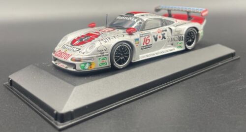Minichamps 1/43 Porsche 911 GT1 Le Mans 1997 Rook Team Ortelli Mcnish 430976632