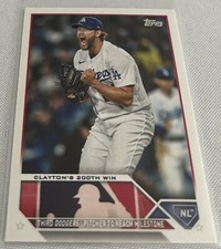2023 Topps Update Series Clayton Kershaw Los Angeles Dodgers base card US202