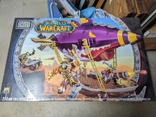 NEW Mega Bloks 91014 - World Of Warcraft WOW Goblin Zeppelin Ambush
