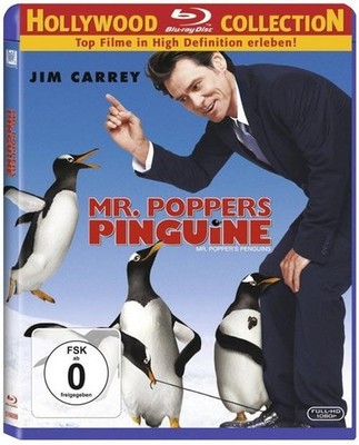 Blu-ray/ Mr. Poppers Pinguine - mit Jim Carrey !!