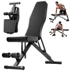 Adjustable Weight Bench 1000 Lbs Foldable Full Body Home Gym Strength Training