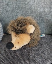 Putziger Nici  Igel 🦔 Vintage Kuscheltier sitzend 14 cm Plüschtier Stofftier 