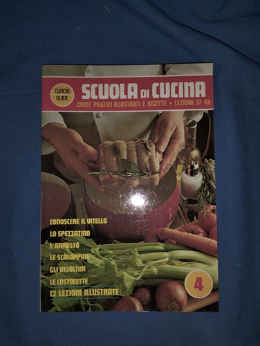 Rivista Scuola Di Cucina Curcio Guide Vol.4 Lezioni 37-48 1976 - Foto 1 di 24