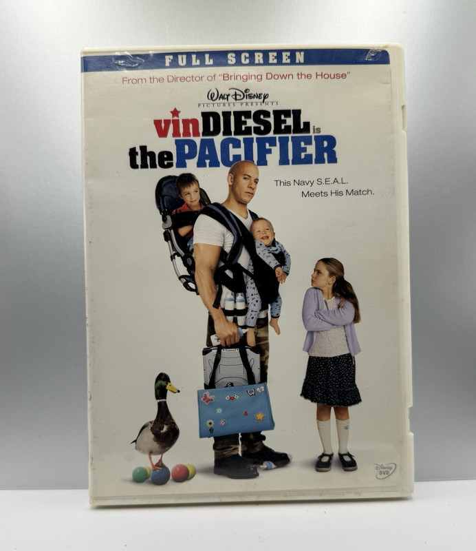 Walt Disney The Pacifier DVD Full Screen (2005) PG Comedy 96min Adam Shankman