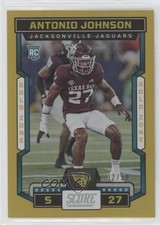 2023 Score Rookies Gold Zone 32/50 Antonio Johnson #388 qf8