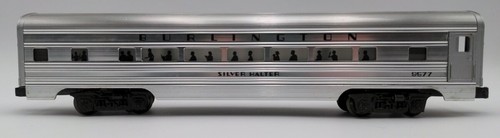 Autobús de pasajeros Lionel 6-9577 calibre O Burlington "Silver Halter" aluminio | Zustand: Used