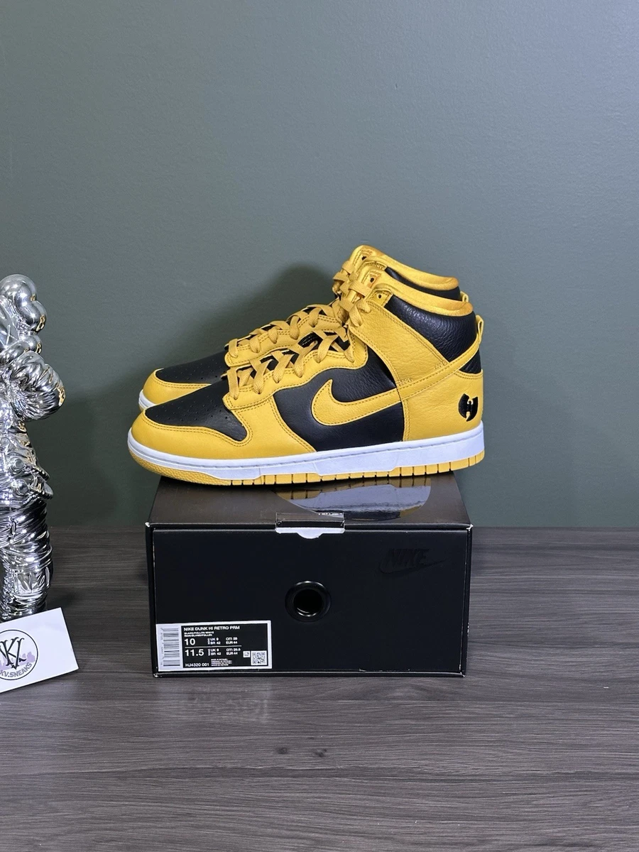 Nike Wu-Tang x Dunk Retro Premium 2024 High Yellow for Sale