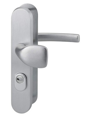 Ensemble de Poignées de Sécurité Palière  Béquille et Aileron  Aluminium Ano...
