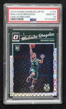2016 Panini Donruss Optic Checkerboard Prizm Malcolm Brogdon PSA 10 GEM MT 14t3
