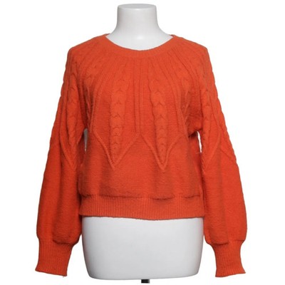 Shein, Strickpullover, Größe: 36, Orange, Polyester, Sonstiges, Zopfstrick #pHd