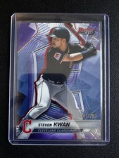 2025 Bowman's Best - Steven Kwan #61 Purple Lazer Refractor /250