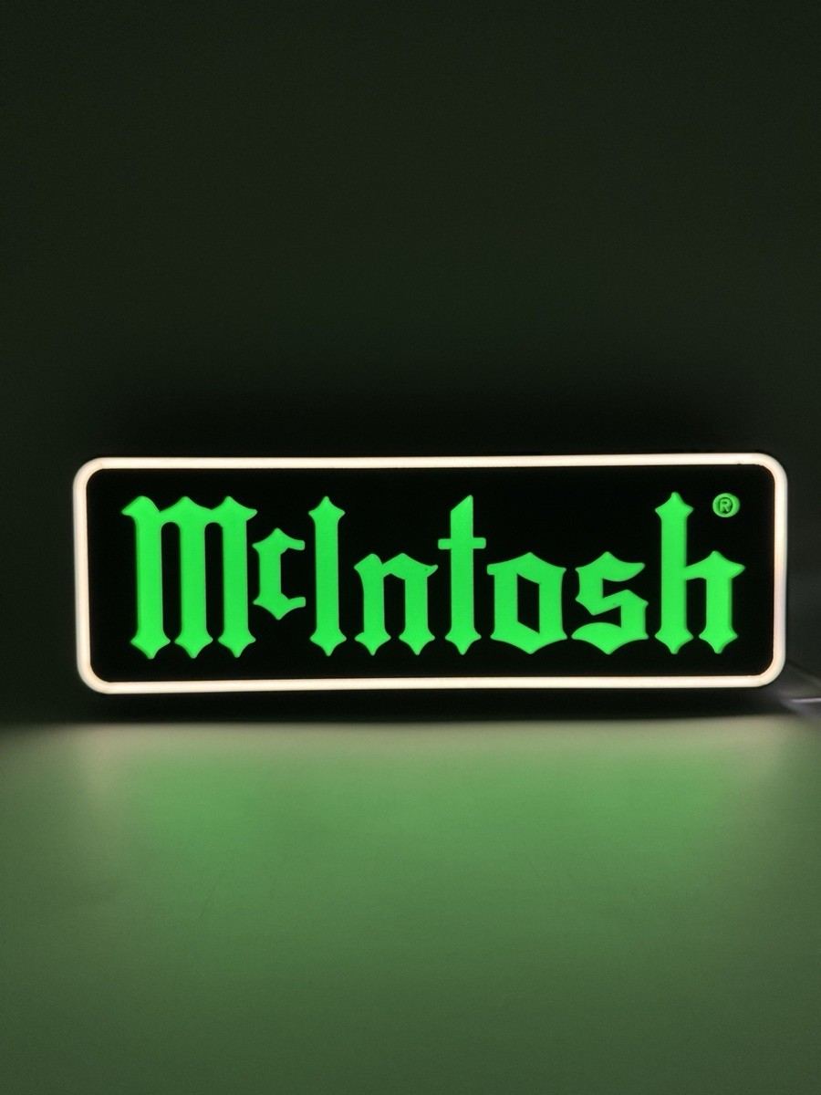 McIntosh - Light Up LED Sign, $39.99