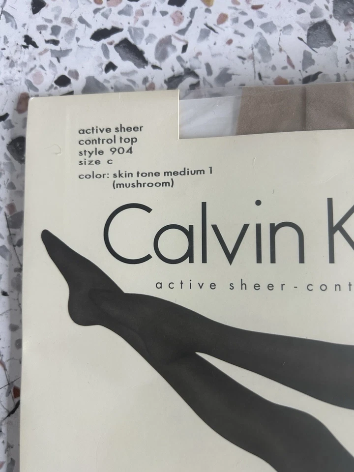 Calvin Klein Control Top Pantyhose 3 Pc Lot - Image 3 of 4
