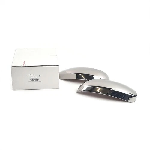 VW Sharan Tiguan Mirror Caps Stainless Steel, High Gloss Polished 5N0072530 Q91