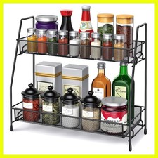 Spice Rack Organizer for Cabinet, Bathroom Organizer Countertop, Bathroom Cou...