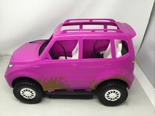 Barbie Cadillac Escalade 2016 rosa Mattel FGC99 SUV coche todo terreno Jeep 4x4