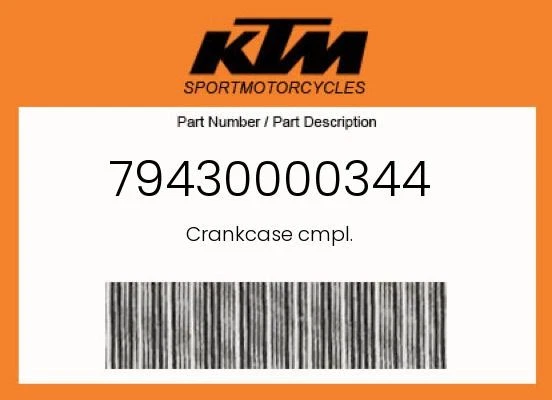 OEM KTM Magneto Ignition Cover Gasket – 79430040000 For 500 EXC-F