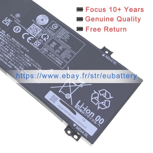 New baterry L23M4PC3 5B11M75491 for Lenovo Legion 7 16 IRX G9 Legion 16IRX9 - 第 4/6 張圖片