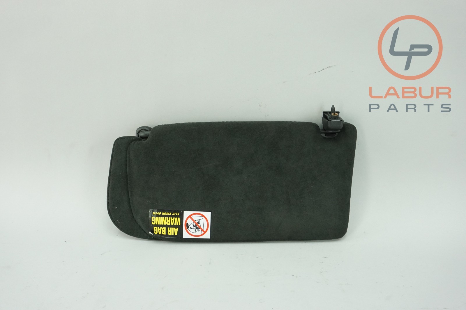 M139 03-13 Maserati Quattroporte Front Right Suede Sun Visor w/ Mirror Blk A1183