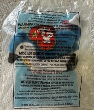 Ty Teenie Beanie Babies McD's ROCKET the Blue Jay 1999 Factory Sealed New