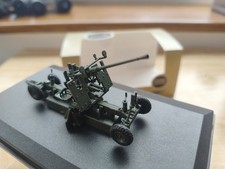 Oxford Diecast 1:76.GREEN Bofors Light Anti Aircraft Cannon Diecast Model NEW