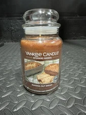 Yankee Candle Banana Nut Bread Candle, 22 oz Original Large Jar